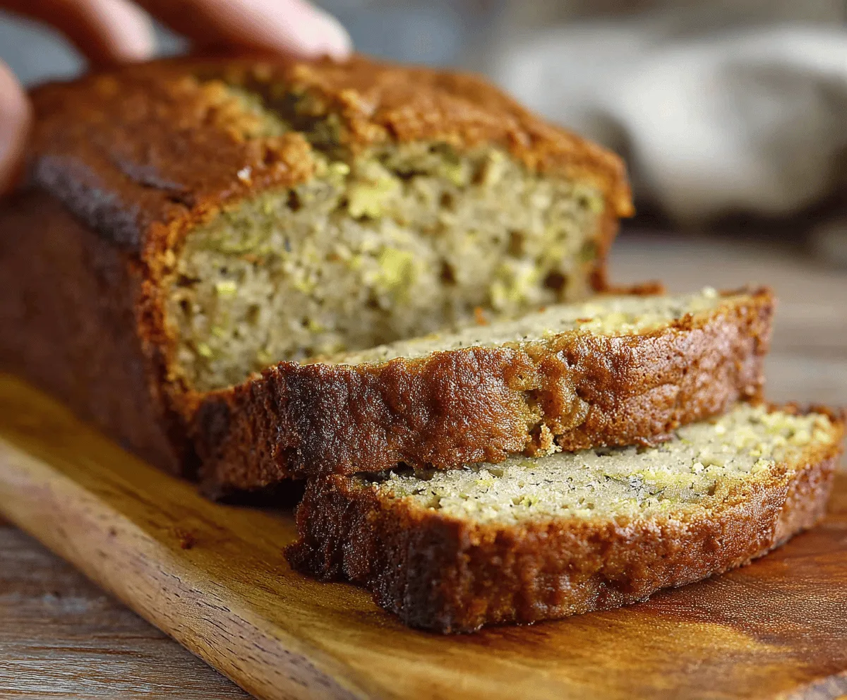 Moist Zucchini Banana Bread Recipe