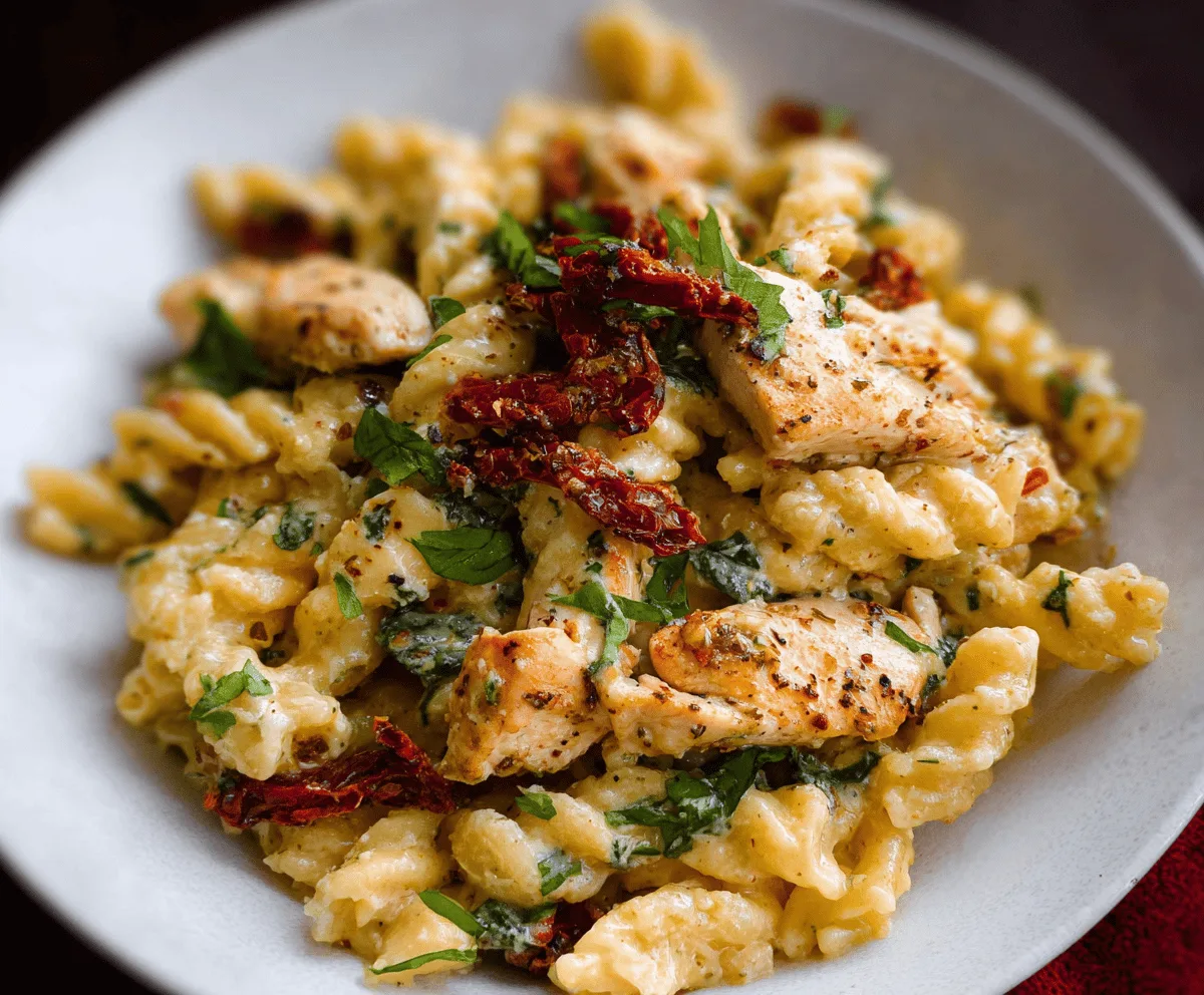 Easy Creamy Marry Me Chicken Pasta Recipe