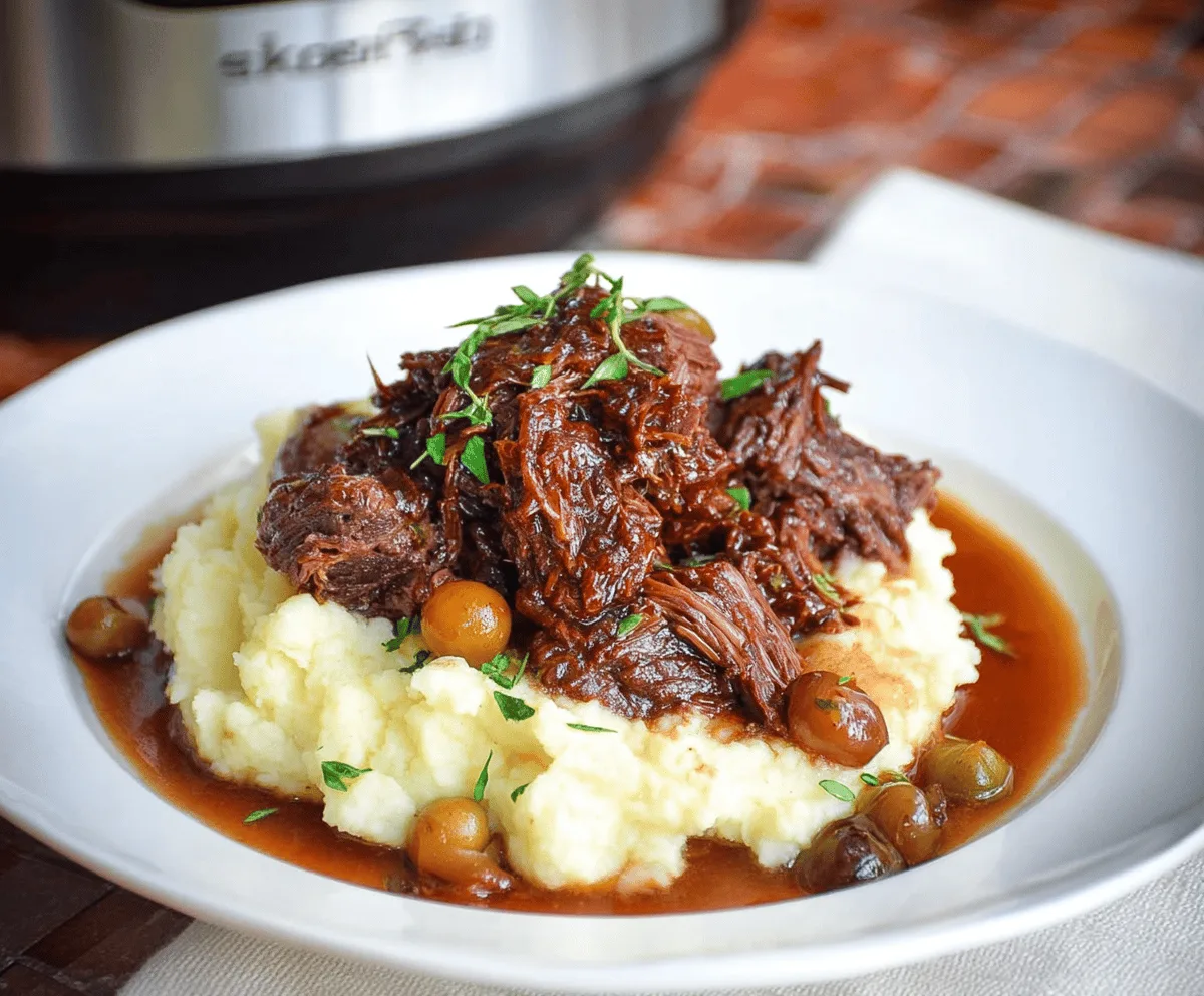 Slow Cooker Beef Manhattan Recipe
