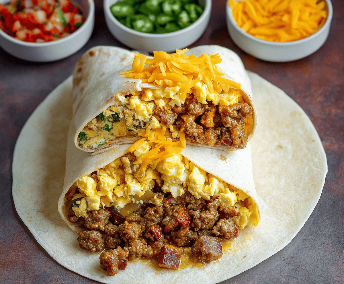 Easy Breakfast Burritos for Busy Mornings