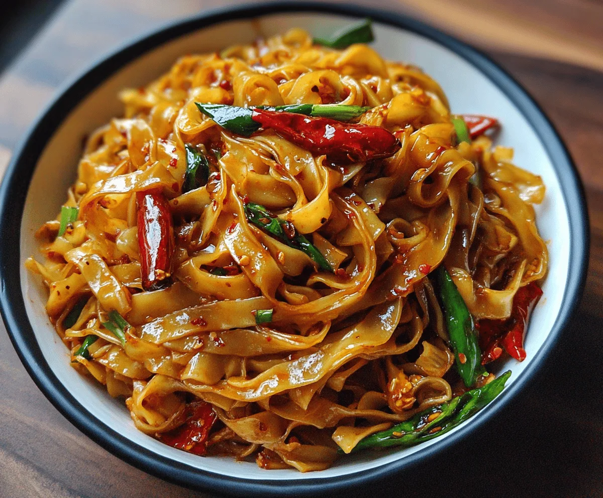 Spicy Garlic Chilli Noodles