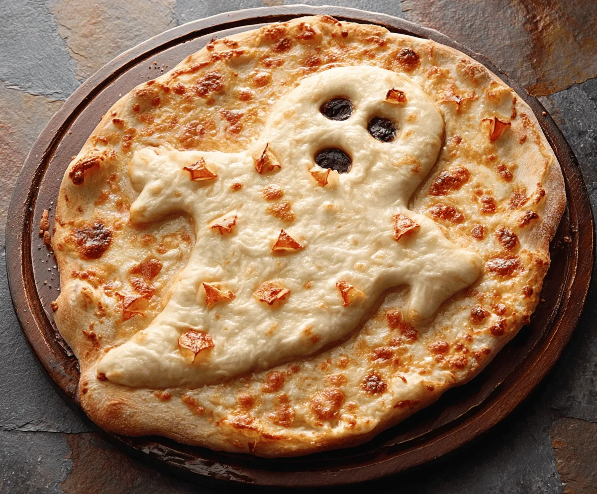 Easy Ghost Pizza Recipe - Fun & Tasty