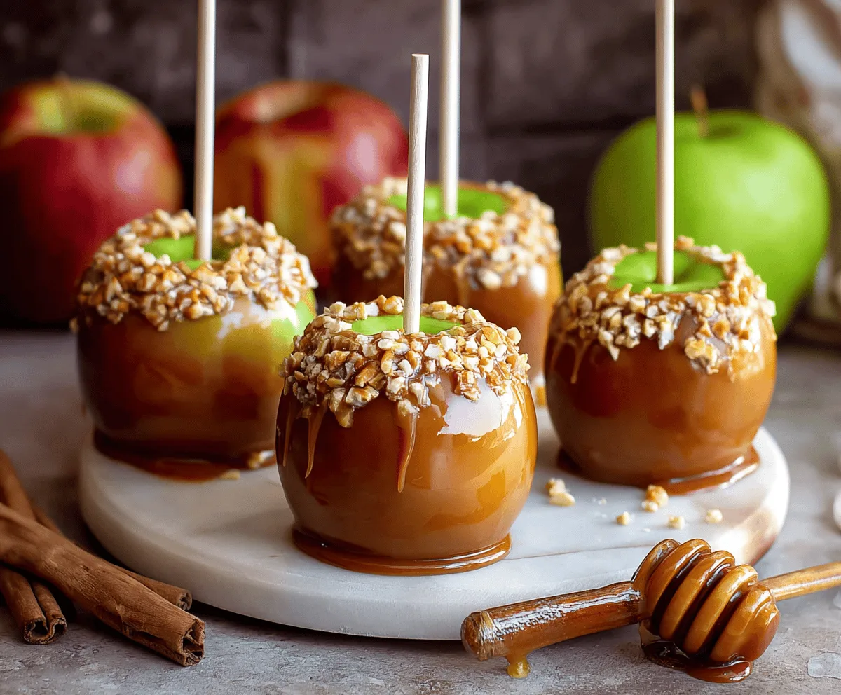 Homemade Caramel Apples