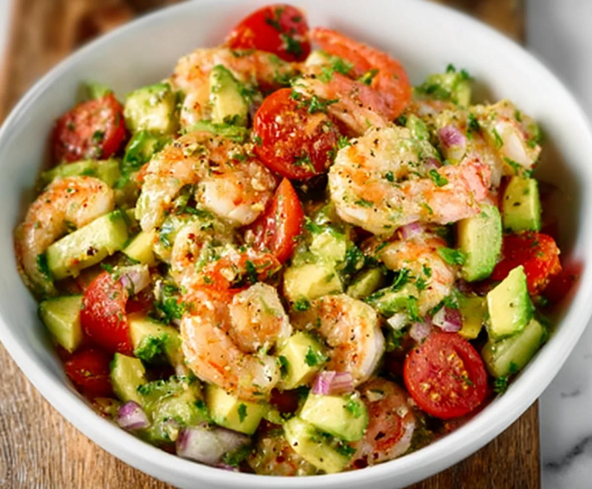 Easy Avocado Shrimp Salad