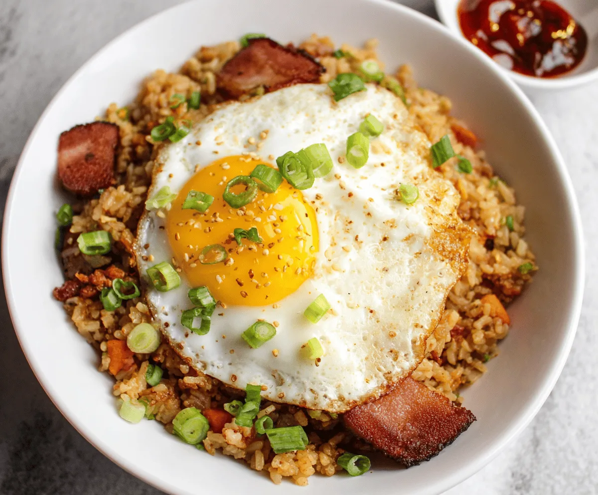 Easy Breakfast Fried Rice Recipe