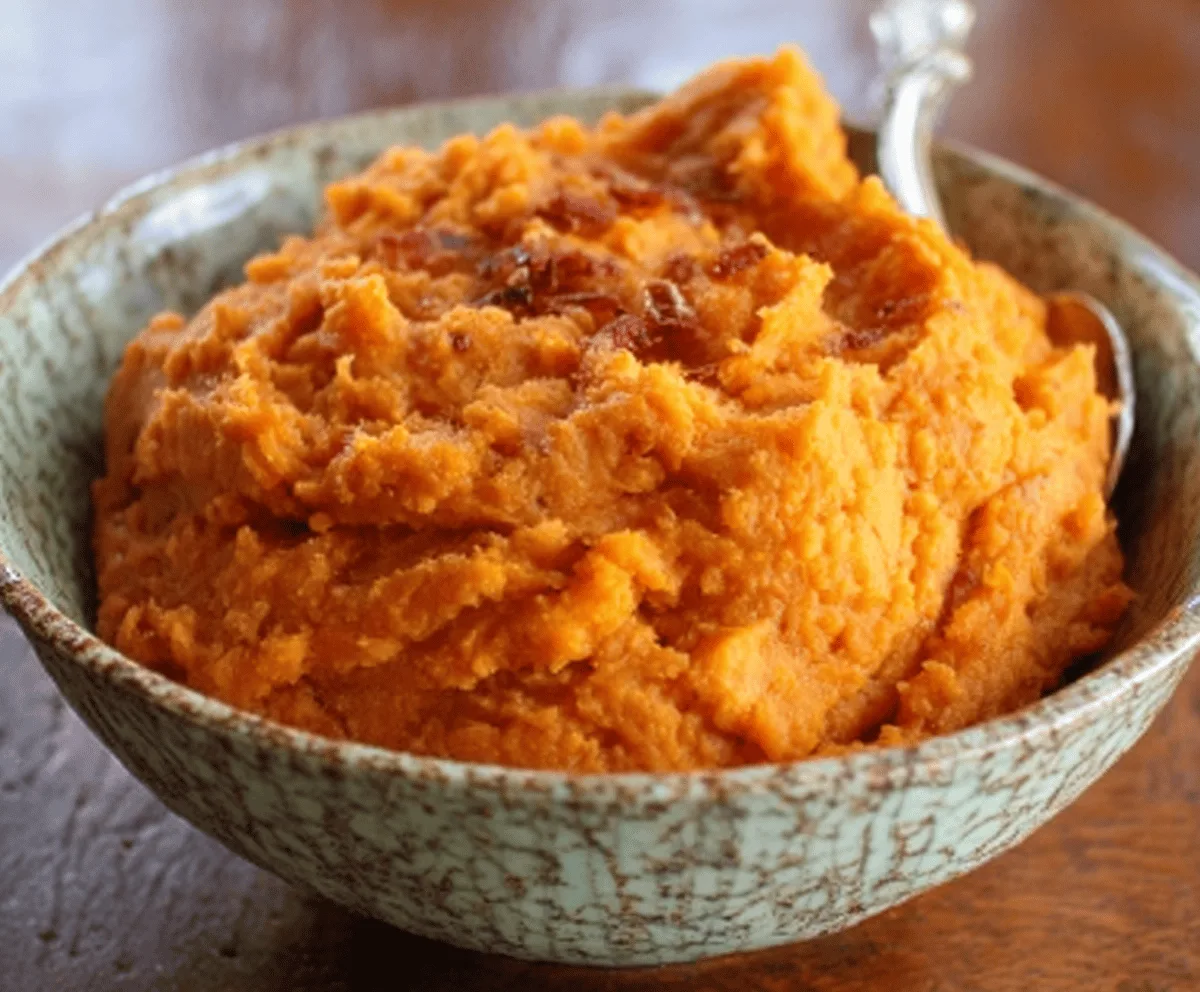 Brown Butter Mashed Sweet Potatoes