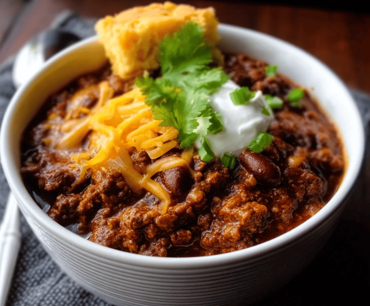 Easy Chili Con Carne Recipe