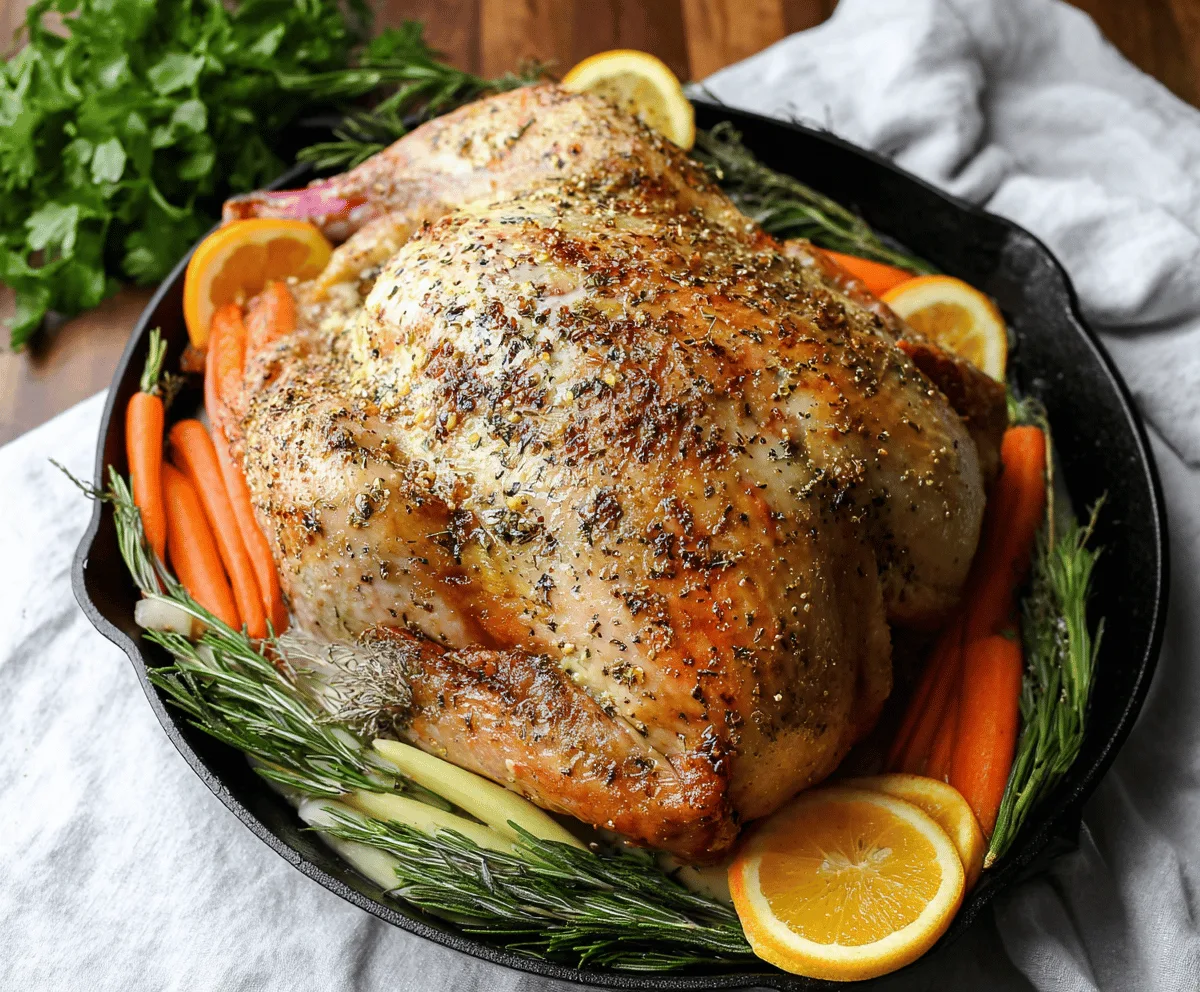 Easy Citrus Herb Turkey Recipe