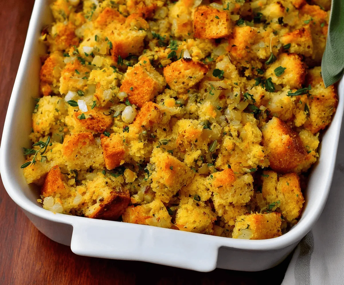 Classic Cornbread Stuffing Recipe