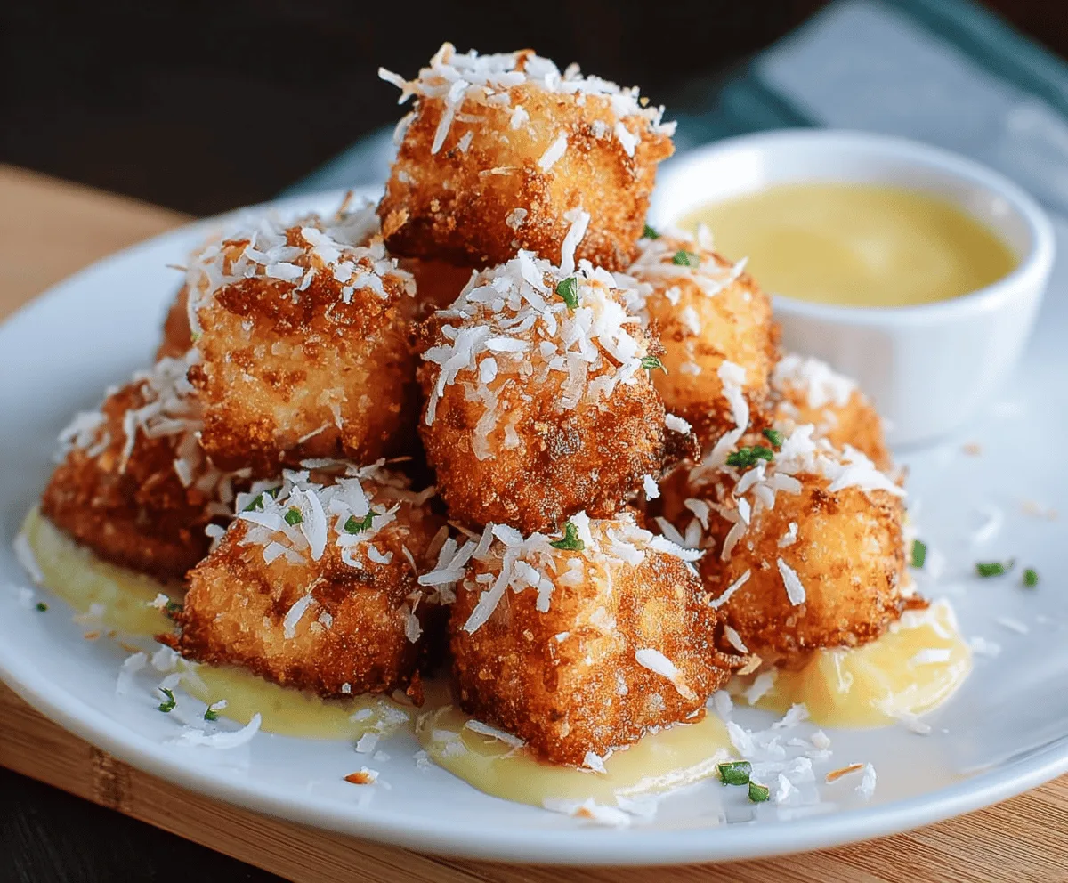 Easy Coconut Pineapple Bites