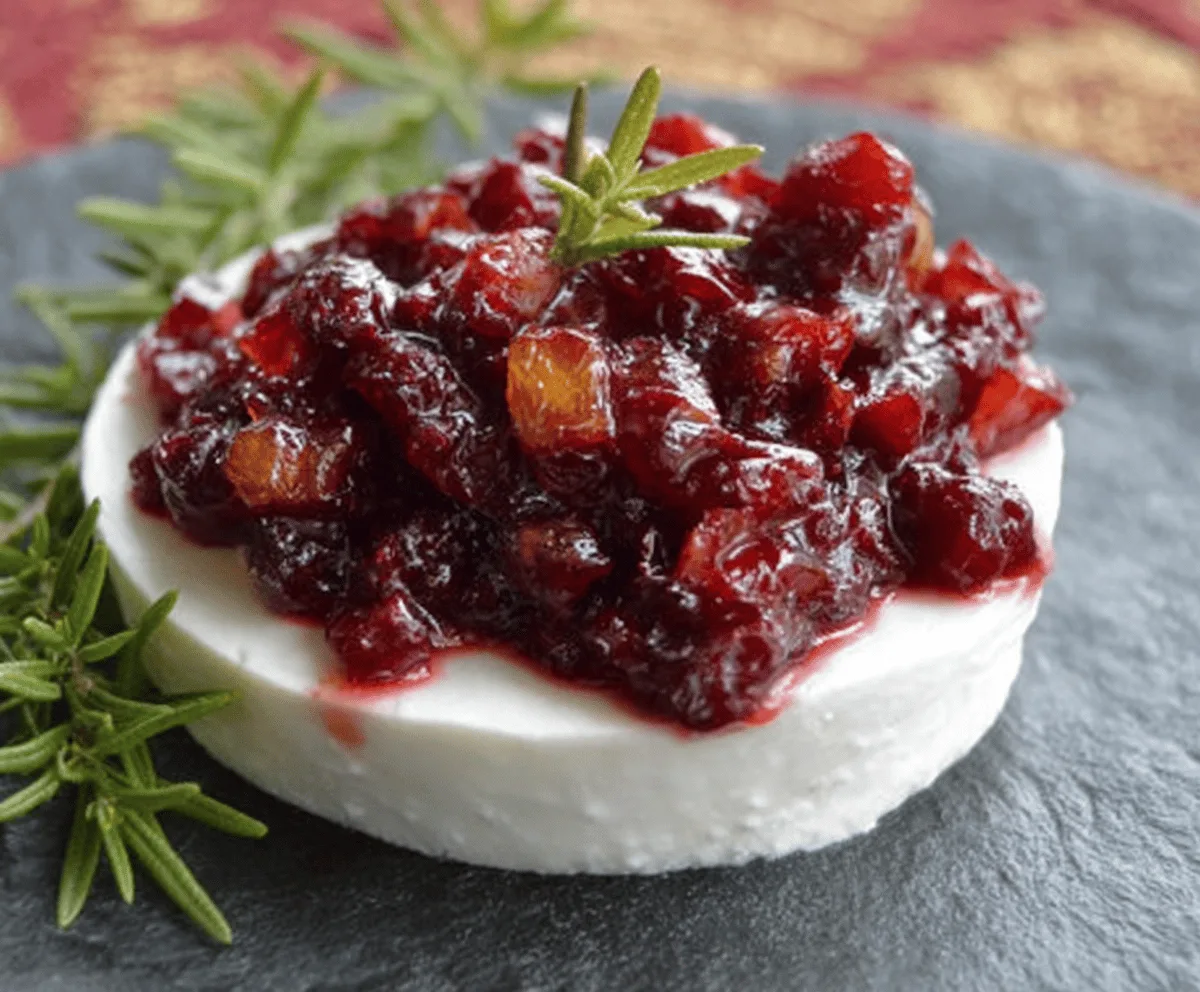 Easy Cranberry Apple Chutney Recipe