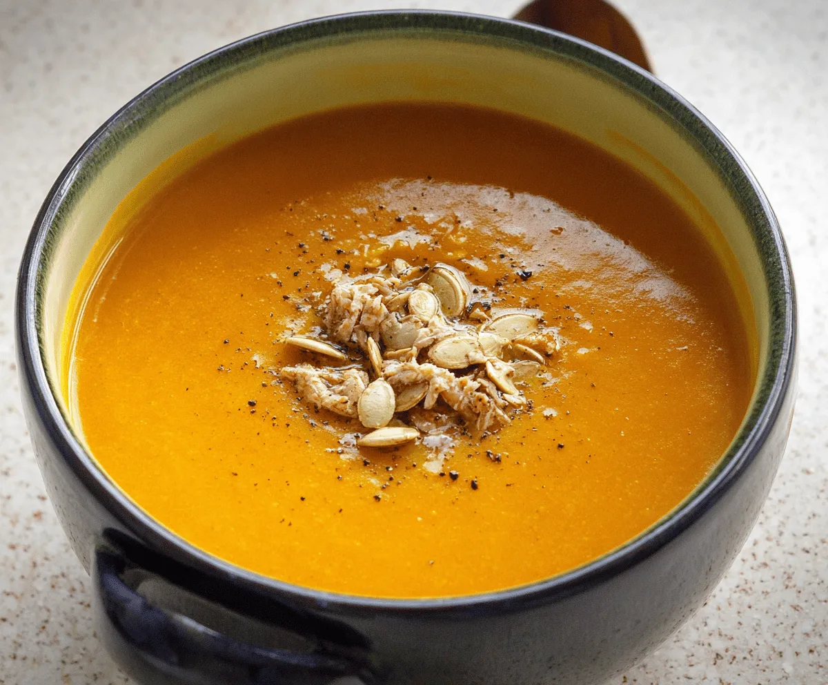 Easy Creamy Pumpkin Bisque Recipe