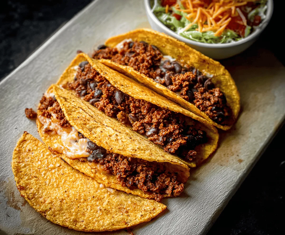 Crispy Baked Beef Tacos Recipe