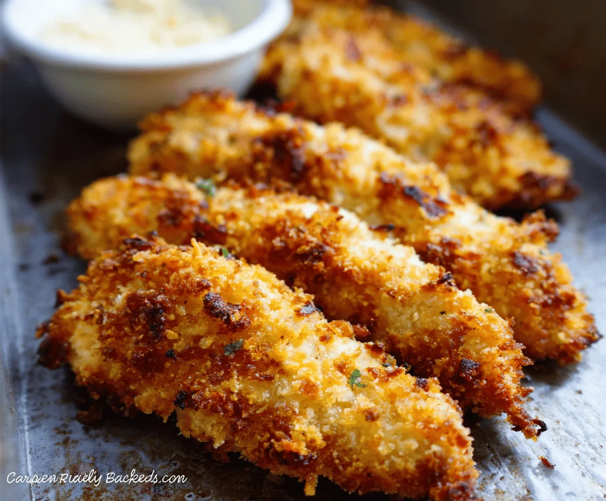 Crispy Baked Chicken Tenders Recipe