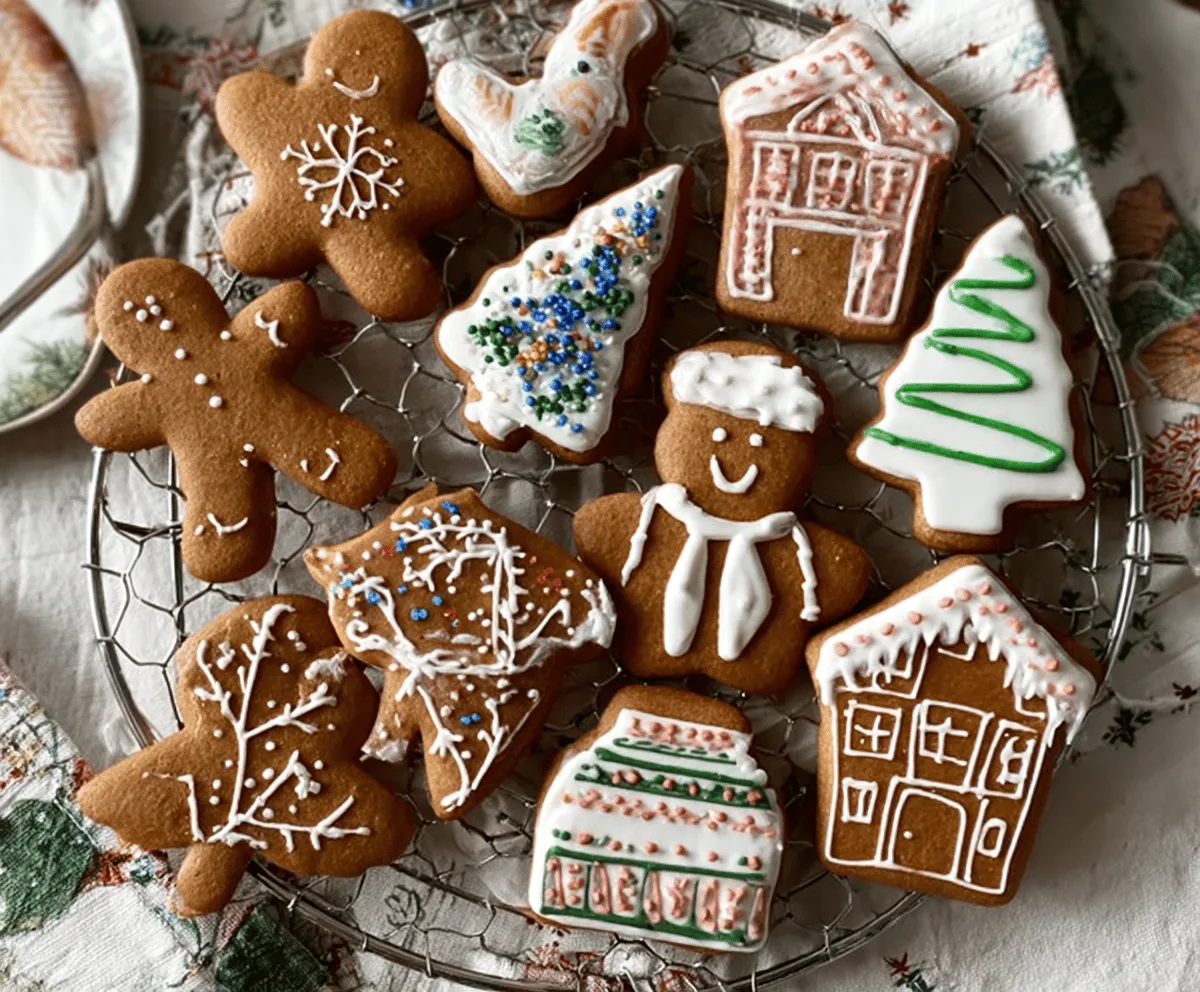 Festive Gingerbread Cookies Recipe