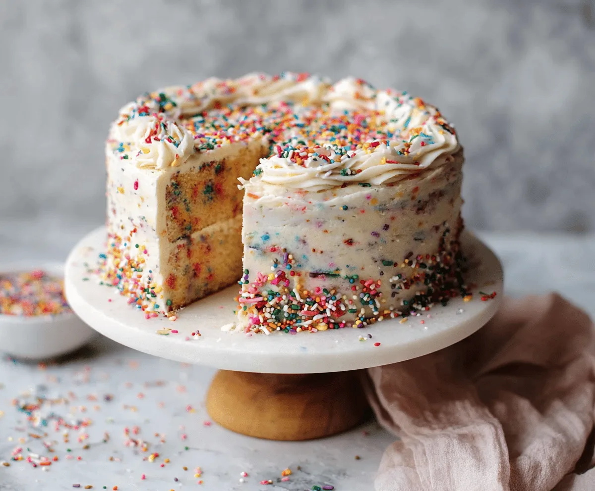 Easy Funfetti Cake Recipe