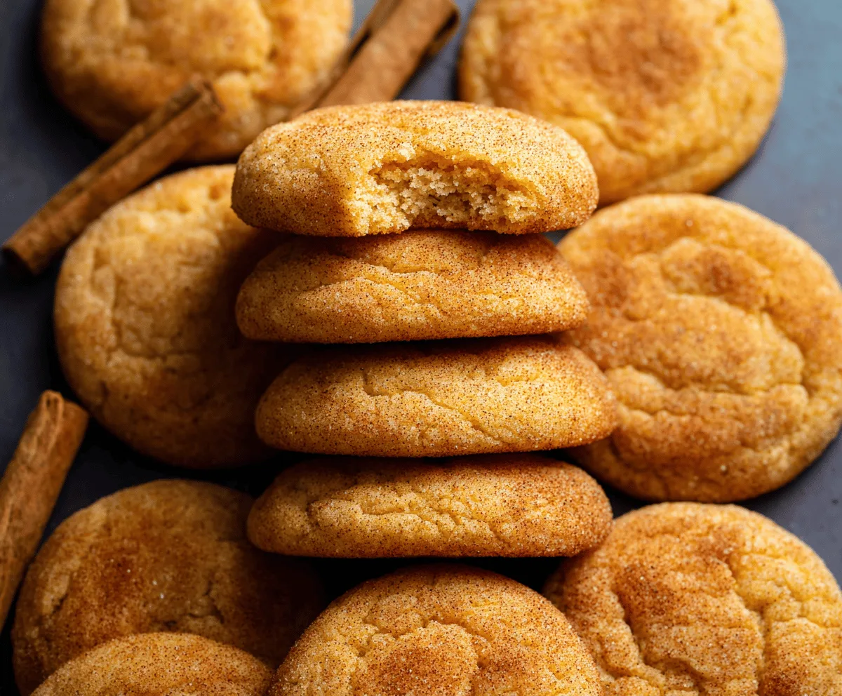 Easy Pumpkin Spice Snickerdoodles
