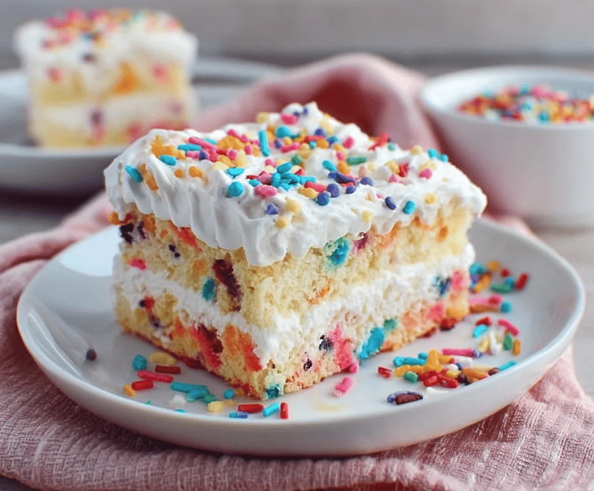 Funfetti Silly Bento Cake Recipe
