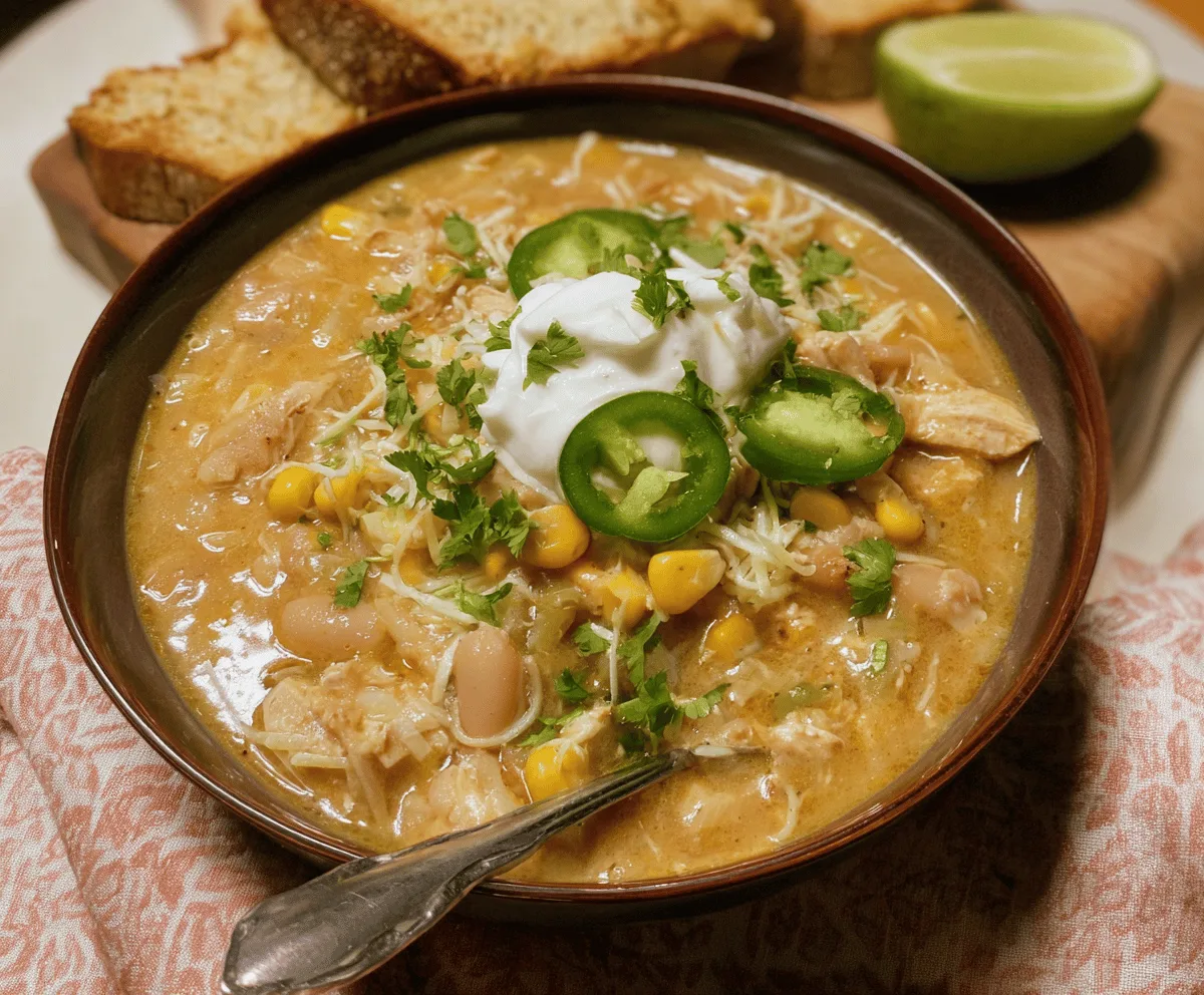 Easy White Chicken Turkey Chili