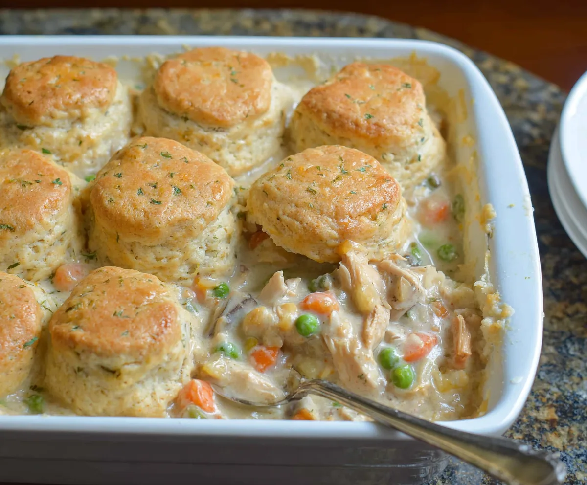 Easy Chicken Pot Pie Casserole