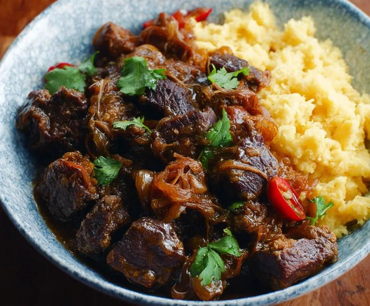 Easy Ginger Beef Casserole