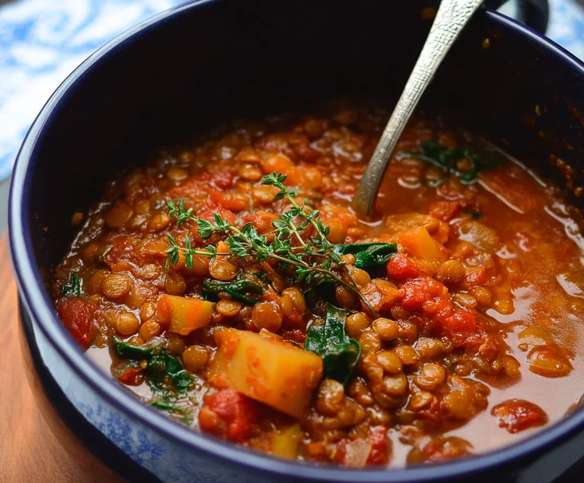 Easy Hearty Lentil Stew Recipe