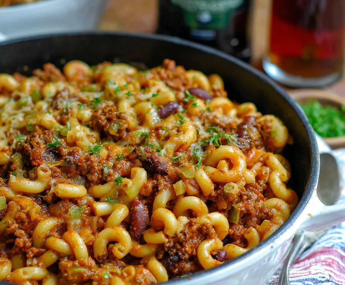 Easy Herb-Crusted Chili Mac