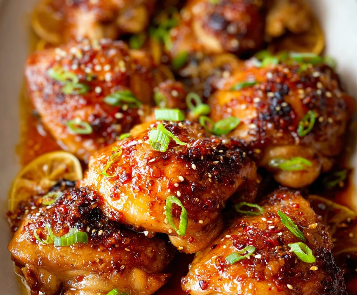 Easy Honey Garlic Chicken Thighs