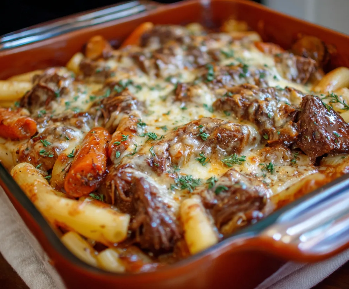 Easy Roasted Beef Casserole Recipe