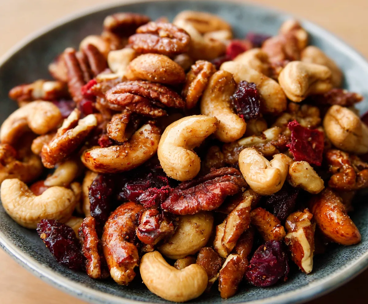 Sweet & Spicy Holiday Nuts Recipe