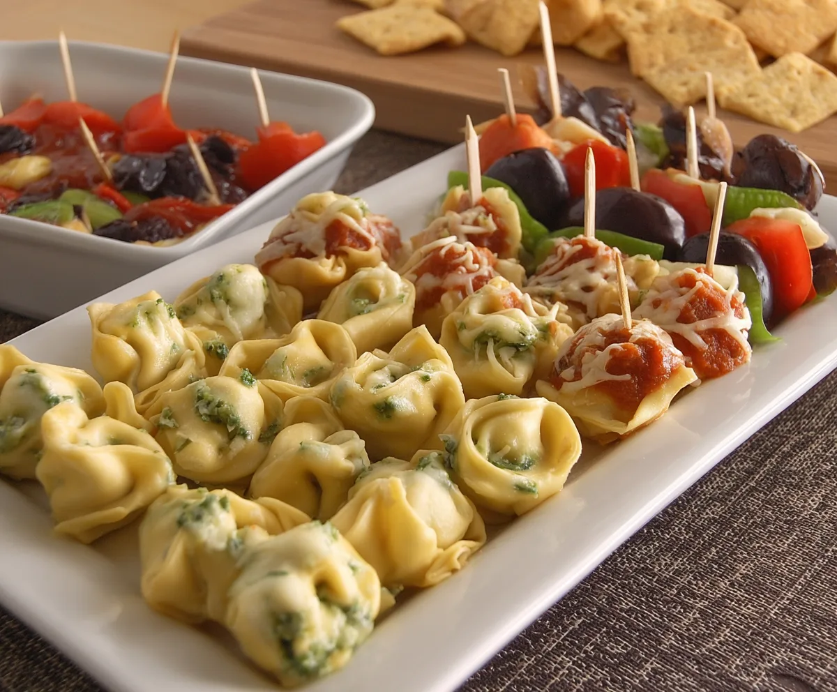 Easy Tortellini Party Snacks