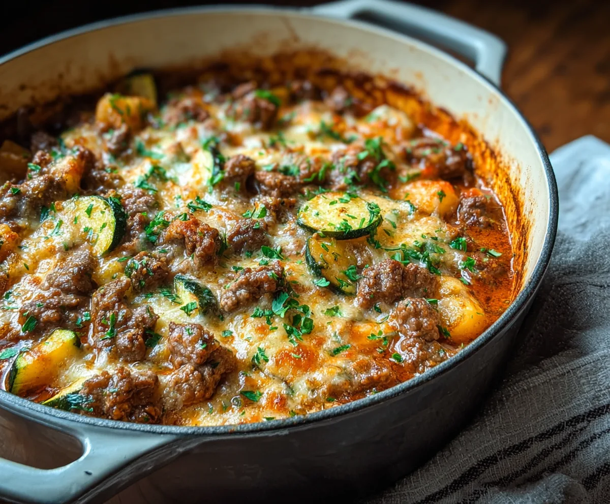 Zesty Beef Casserole Recipe