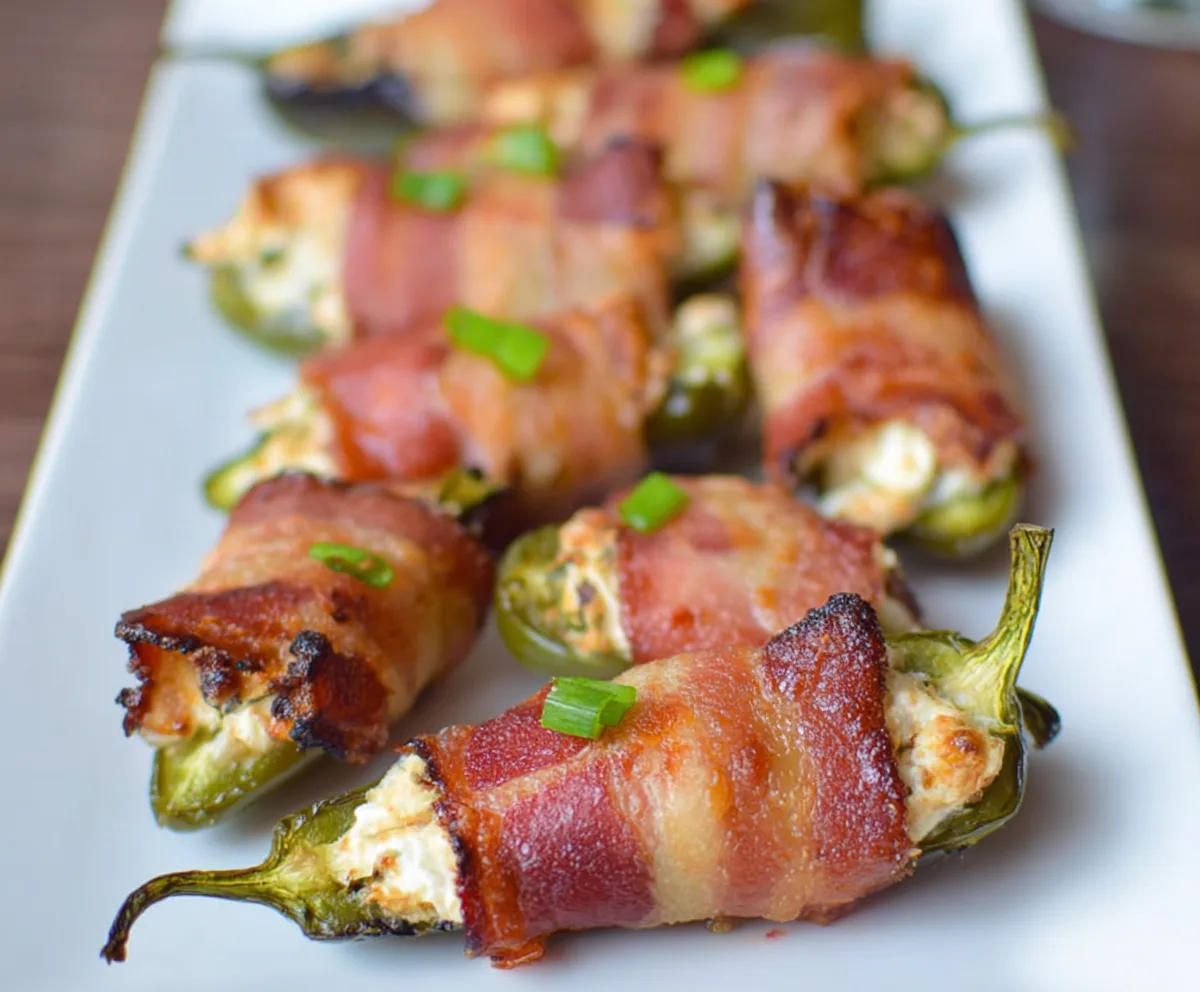 Easy Bacon Wrapped Jalapeños