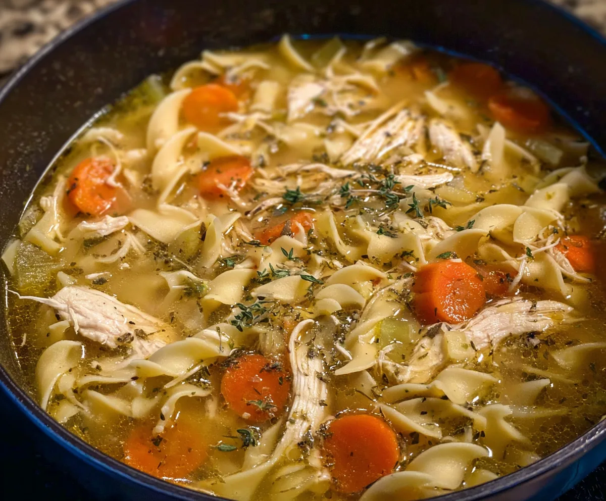 Easy Homemade Chicken Noodle Soup