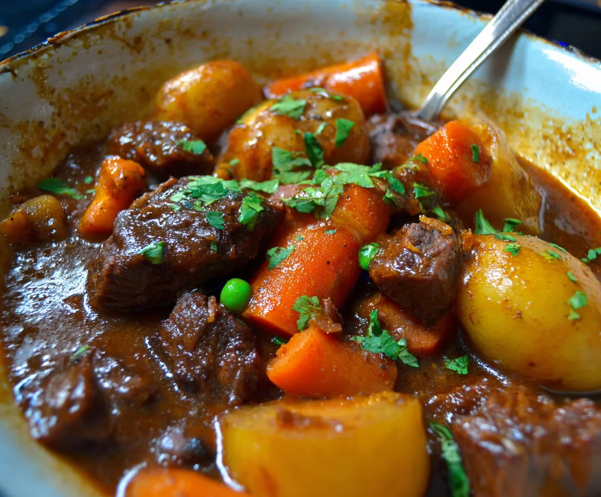 Easy Classic Slow Cooker Beef Stew
