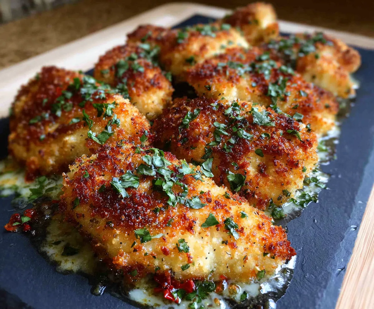 Crispy Baked Parmesan Chicken Cutlets