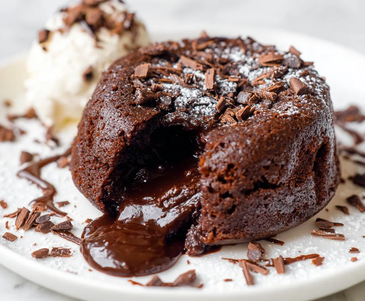 Easy Decadent Chocolate Lava Cake