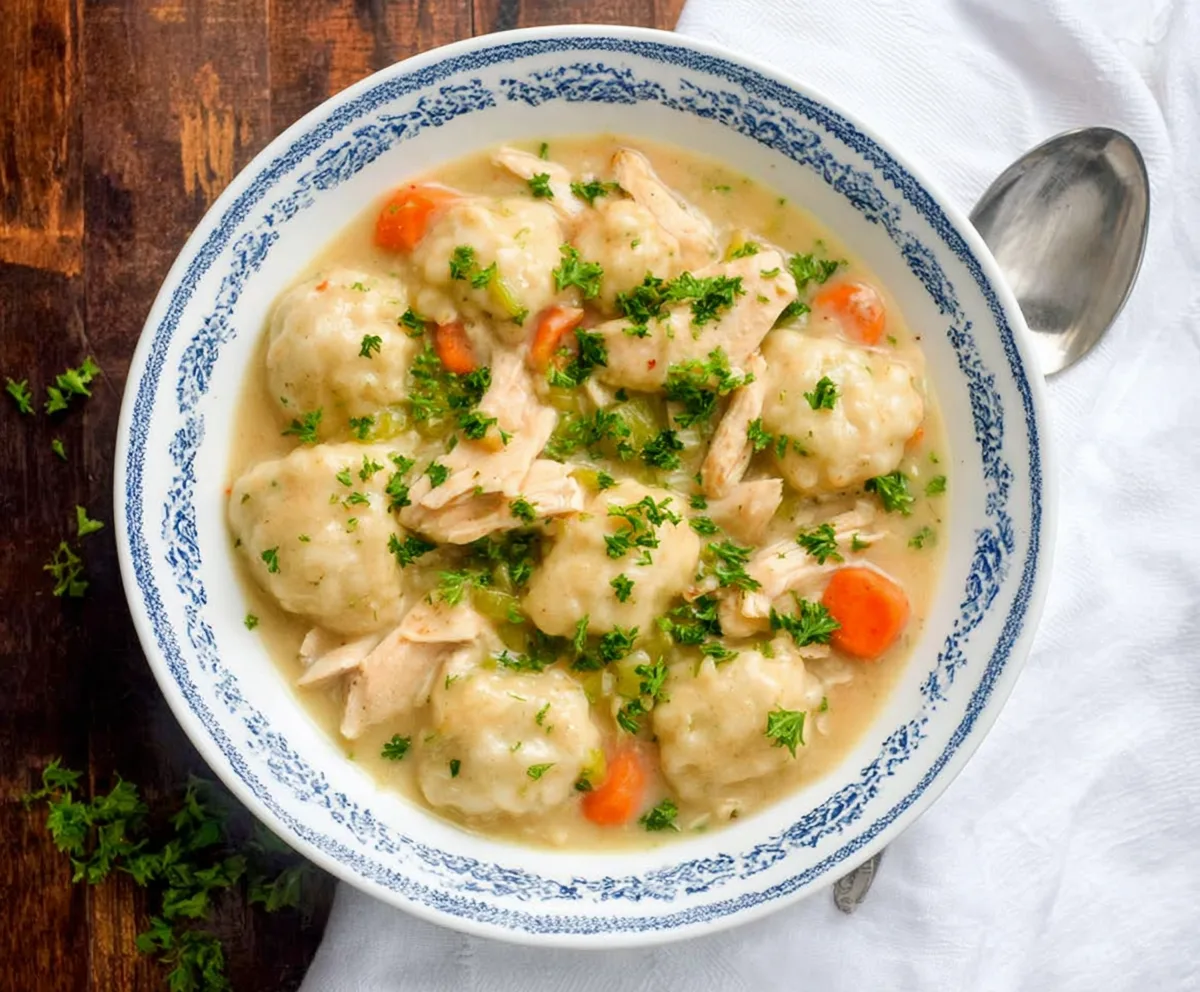 Easy Instant Pot Chicken & Dumplings