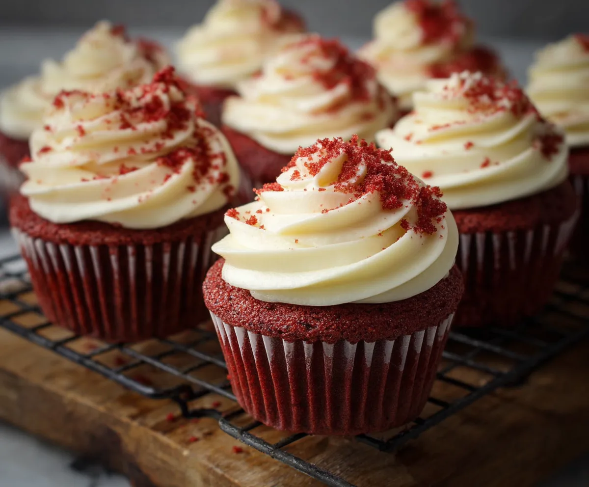 Easy Red Velvet Cupcakes Recipe