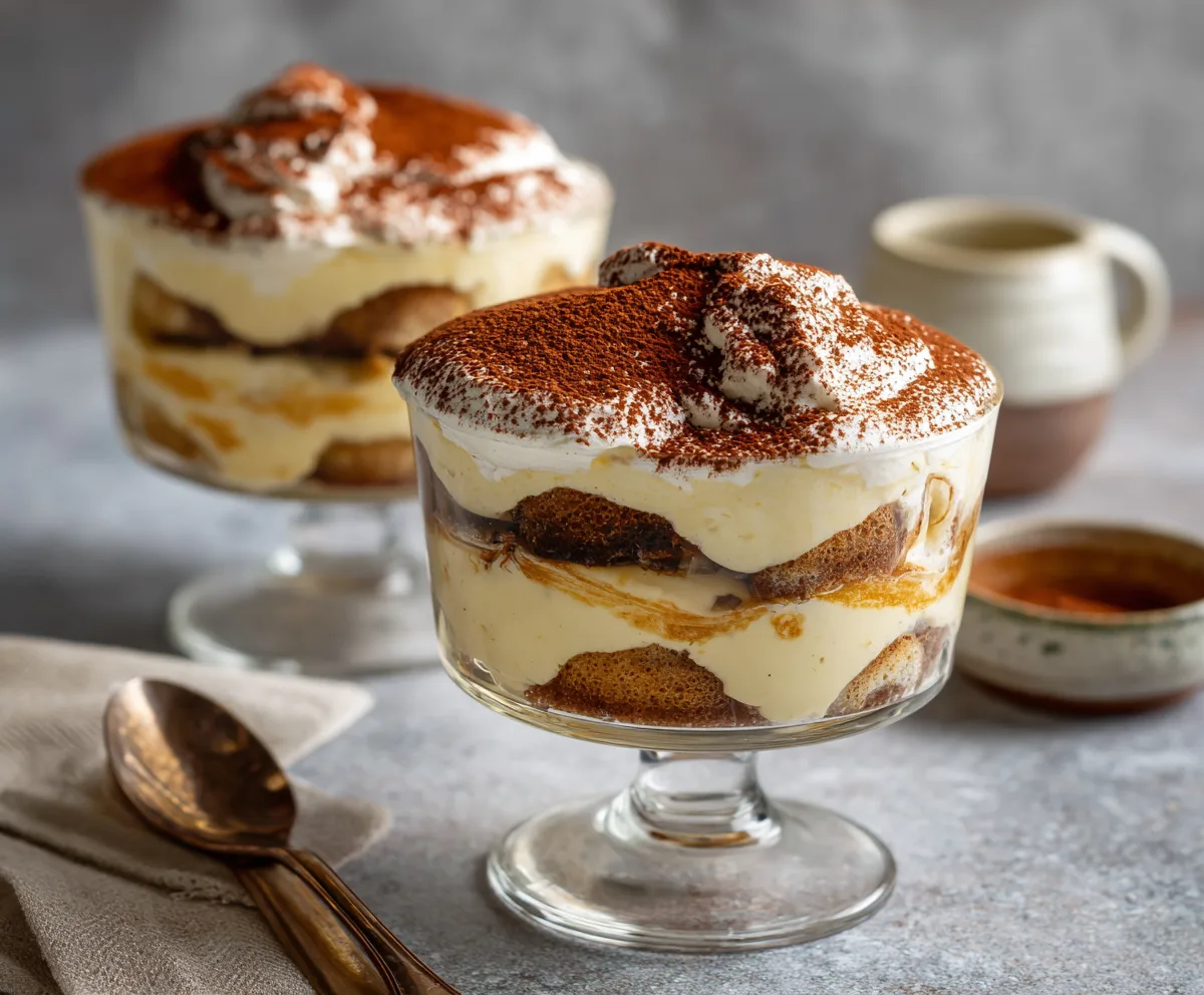 Easy Tiramisu for Two - Quick & Creamy