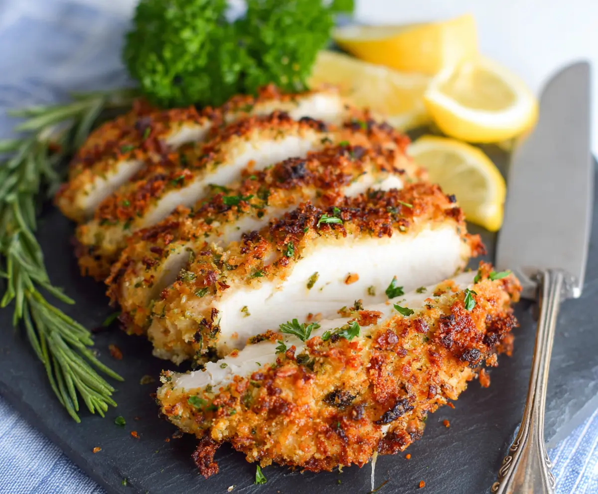 Crispy Baked Parmesan Chicken