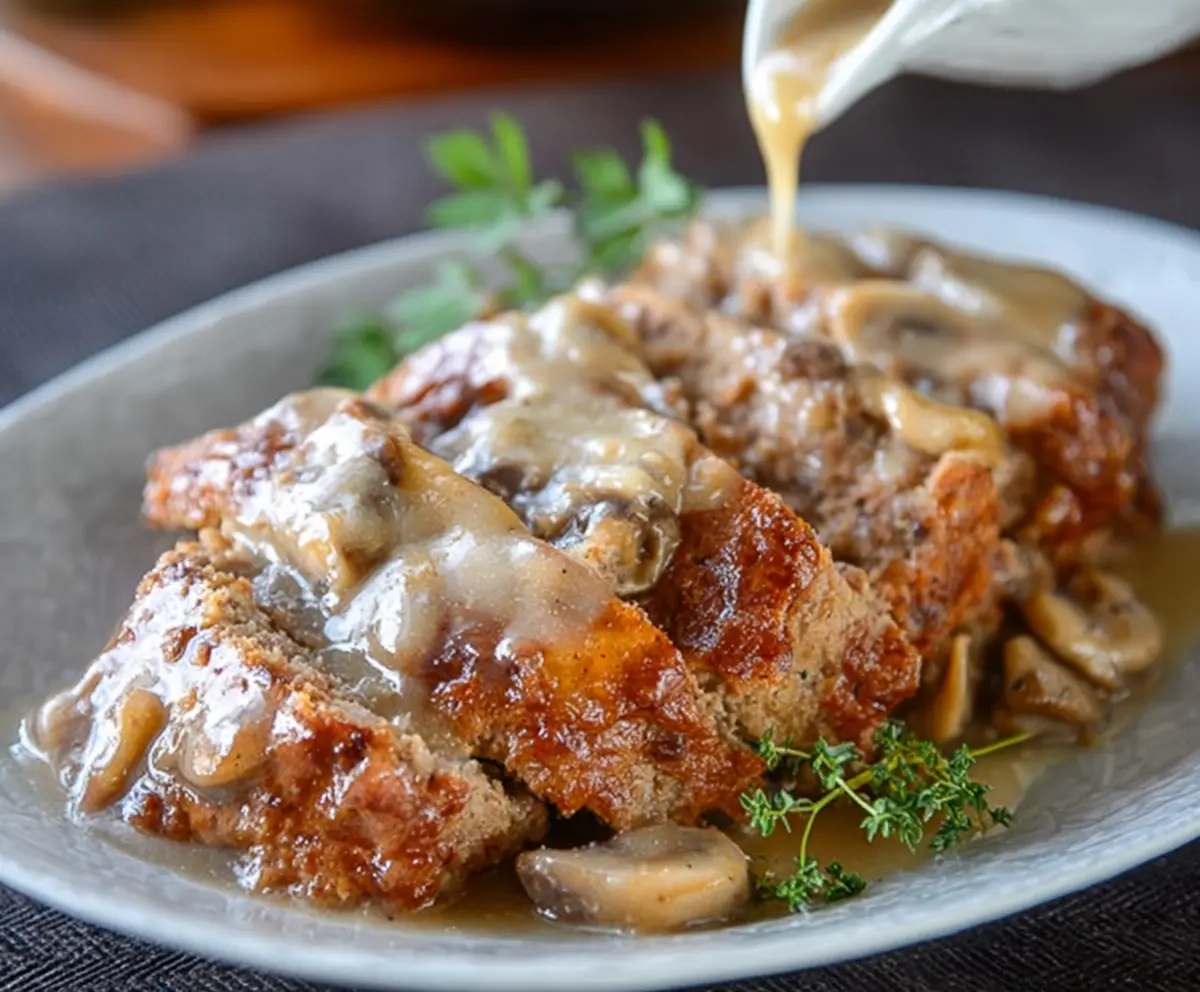 Creamy Chicken Mushroom Skillet