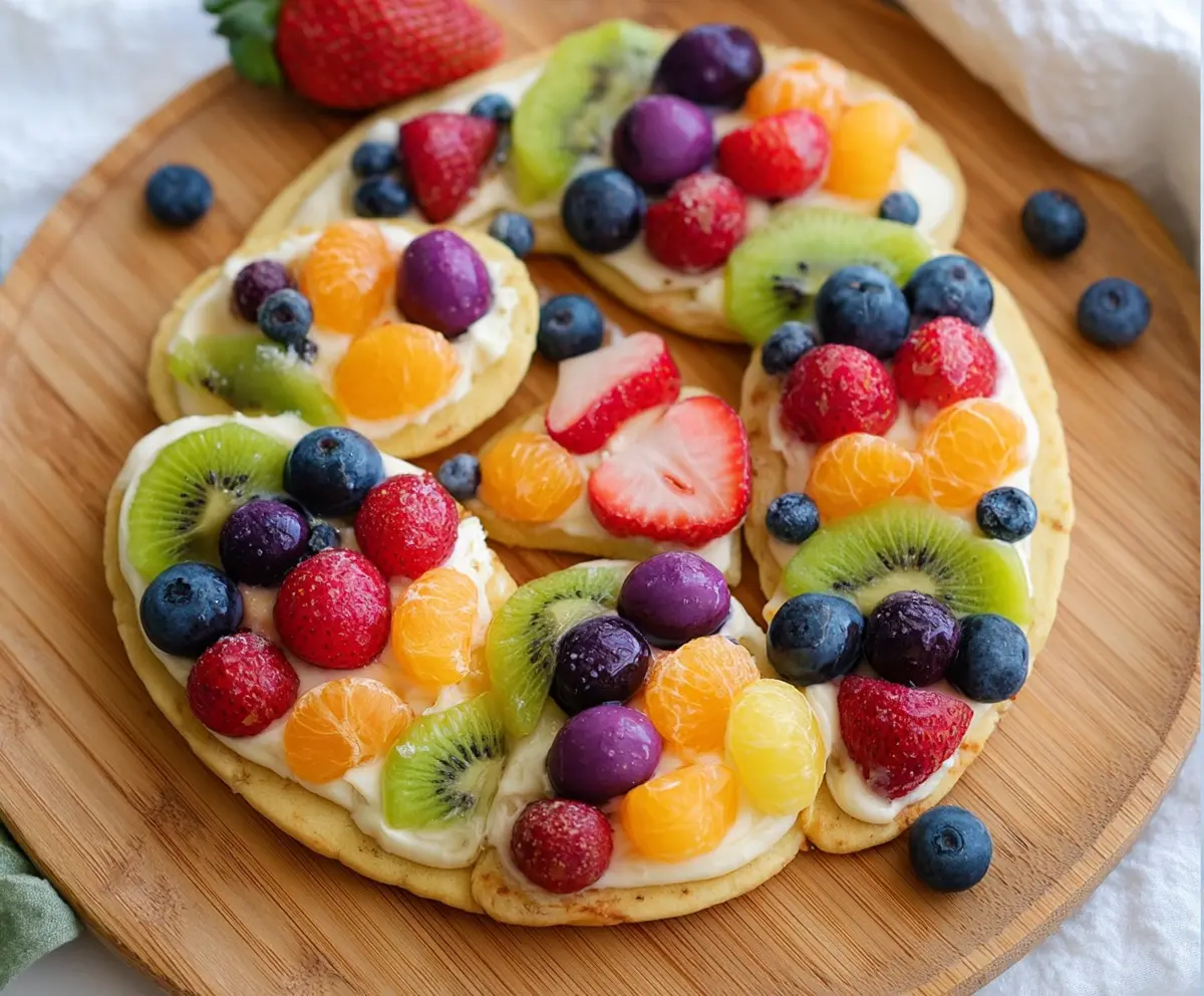 Easy Easter Egg Fruit Pizza Recipe