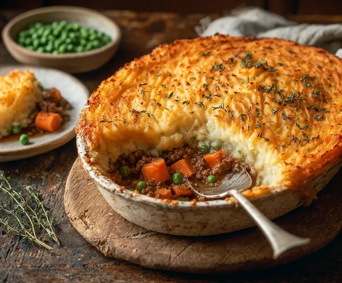 Easy Herb Shepherd's Pie with Veggies