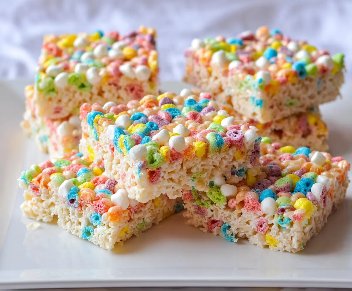 Easy Jelly Bean Rice Krispie Treats