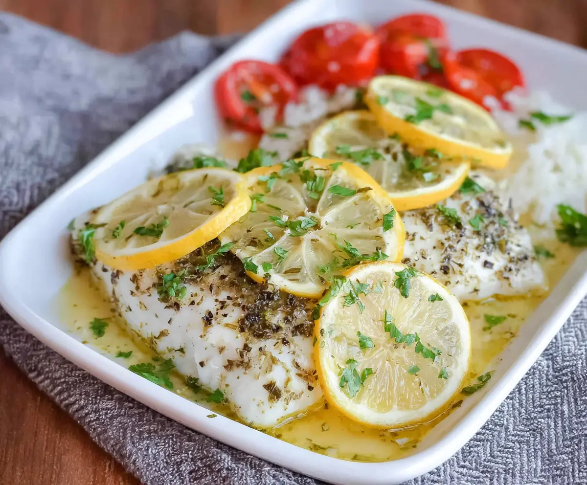 Easy Lemon Herb Baked Cod Recipe