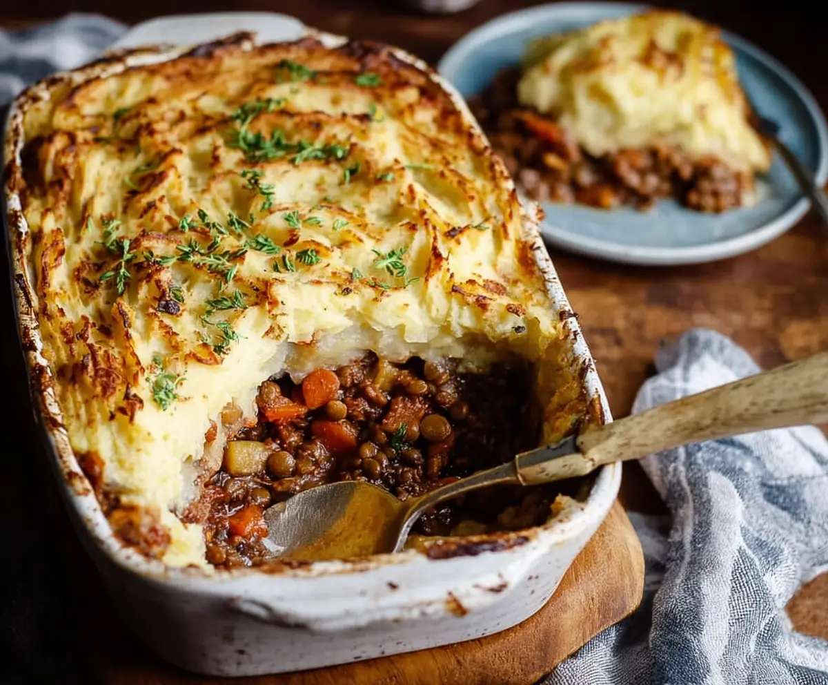 Vegan Lentil Shepherd's Pie Recipe