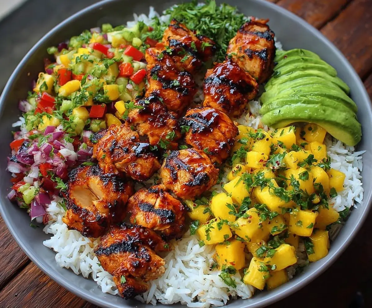 Spicy Maple Grilled Chicken Bites