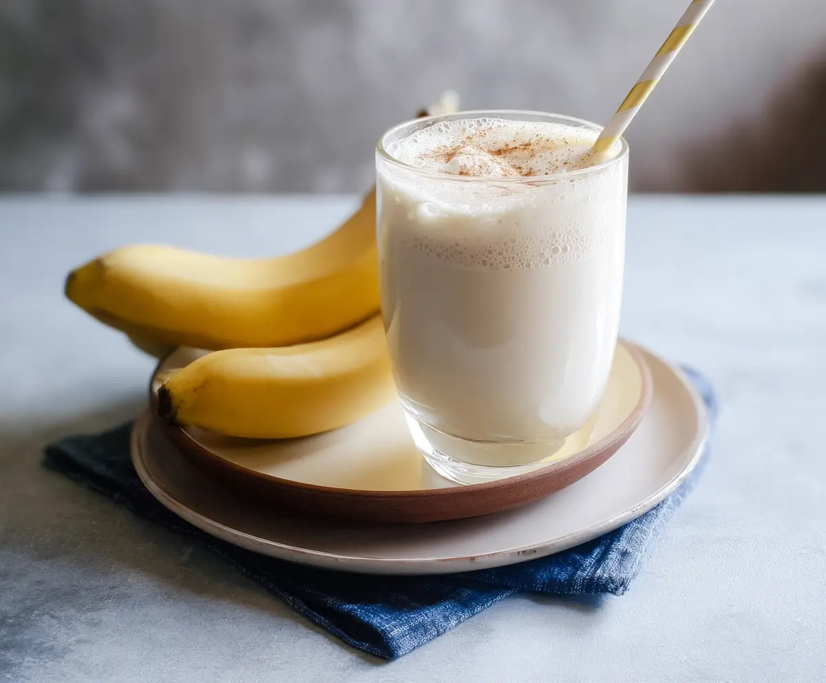 Easy Homemade Korean Banana Milk
