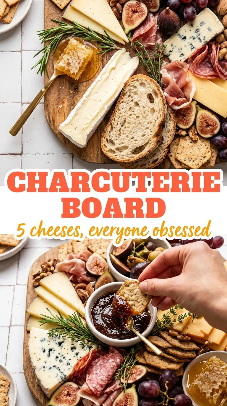 Charcuterie Board savory colorful inviting
